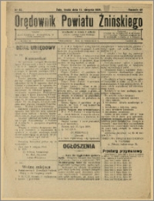 Orędownik Powiatu Żnińskiego 1929 Nr 55
