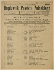 Orędownik Powiatu Żnińskiego 1929 Nr 57