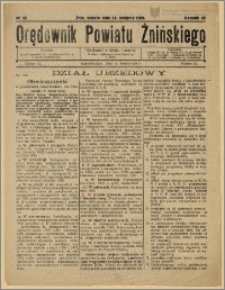 Orędownik Powiatu Żnińskiego 1929 Nr 58