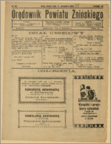 Orędownik Powiatu Żnińskiego 1929 Nr 62