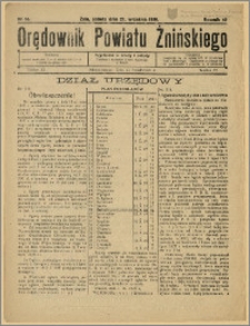 Orędownik Powiatu Żnińskiego 1929 Nr 65