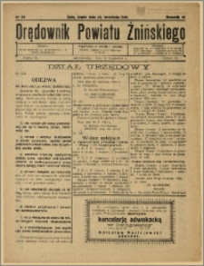 Orędownik Powiatu Żnińskiego 1929 Nr 66
