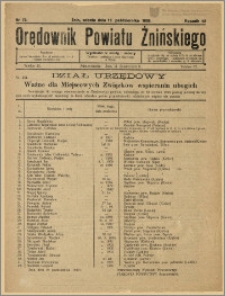 Orędownik Powiatu Żnińskiego 1929 Nr 73