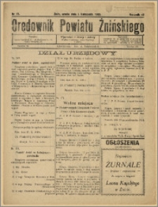 Orędownik Powiatu Żnińskiego 1929 Nr 77