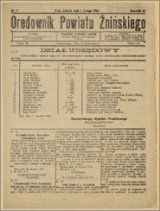 Orędownik Powiatu Żnińskiego 1930 Nr 7