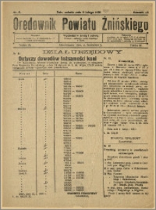 Orędownik Powiatu Żnińskiego 1930 Nr 9