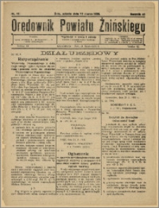 Orędownik Powiatu Żnińskiego 1930 Nr 17