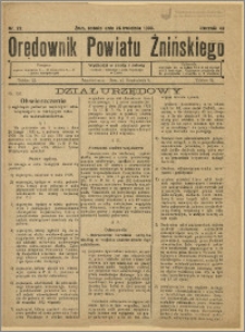 Orędownik Powiatu Żnińskiego 1930 Nr 28