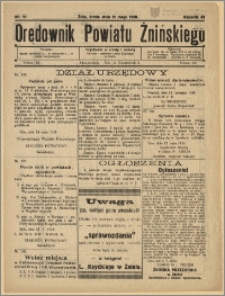 Orędownik Powiatu Żnińskiego 1930 Nr 37