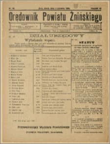 Orędownik Powiatu Żnińskiego 1930 Nr 38
