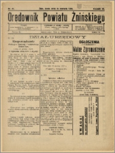 Orędownik Powiatu Żnińskiego 1930 Nr 41