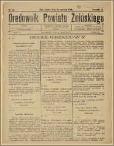 Orędownik Powiatu Żnińskiego 1930 Nr 43