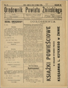 Orędownik Powiatu Żnińskiego 1930 Nr 47
