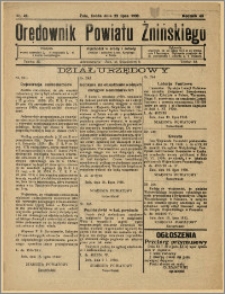 Orędownik Powiatu Żnińskiego 1930 Nr 49