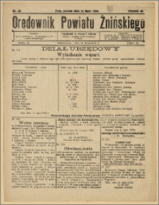 Orędownik Powiatu Żnińskiego 1930 Nr 50