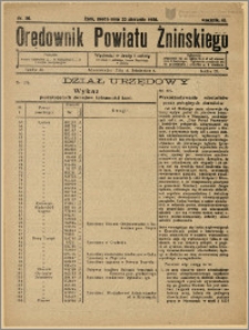 Orędownik Powiatu Żnińskiego 1930 Nr 56