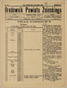 Orędownik Powiatu Żnińskiego 1930 Nr 57