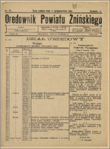 Orędownik Powiatu Żnińskiego 1930 Nr 71