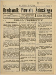 Orędownik Powiatu Żnińskiego 1931 Nr 14