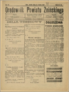 Orędownik Powiatu Żnińskiego 1931 Nr 22