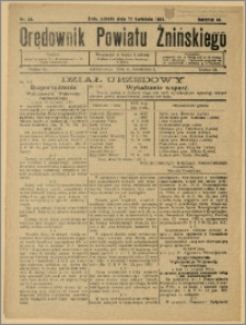 Orędownik Powiatu Żnińskiego 1931 Nr 25