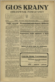Głos Krajny 1939, Kwiecień