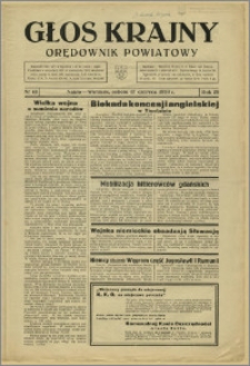 Głos Krajny 1939, Czerwiec