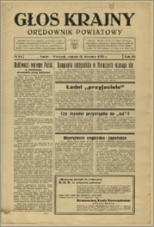 Głos Krajny 1939, Sierpień