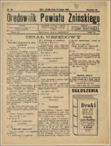 Orędownik Powiatu Żnińskiego 1931 Nr 33