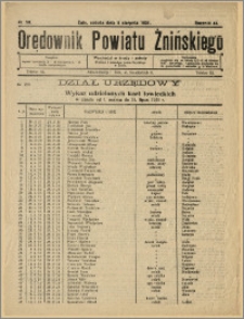 Orędownik Powiatu Żnińskiego 1931 Nr 50