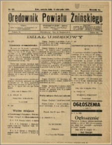 Orędownik Powiatu Żnińskiego 1931 Nr 52
