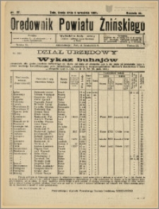 Orędownik Powiatu Żnińskiego 1931 Nr 57