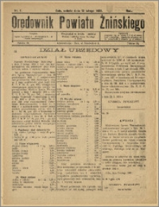 Orędownik Powiatu Żnińskiego 1932 Nr 7