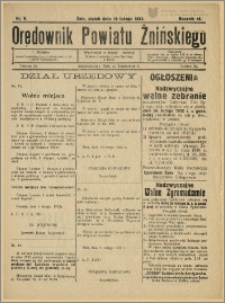 Orędownik Powiatu Żnińskiego 1932 Nr 9
