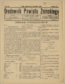 Orędownik Powiatu Żnińskiego 1932 Nr 16