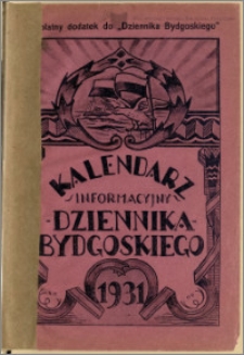 Ilustrowany Kalendarz "Dziennika Bydgoskiego", 1931
