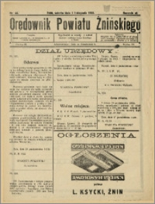 Orędownik Powiatu Żnińskiego 1932 Nr 44