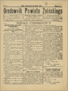 Orędownik Powiatu Żnińskiego 1933 Nr 9