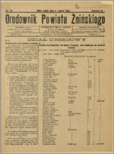 Orędownik Powiatu Żnińskiego 1933 Nr 10