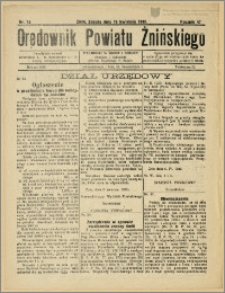 Orędownik Powiatu Żnińskiego 1933 Nr 15