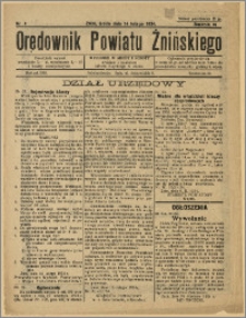 Orędownik Powiatu Żnińskiego 1934 Nr 4