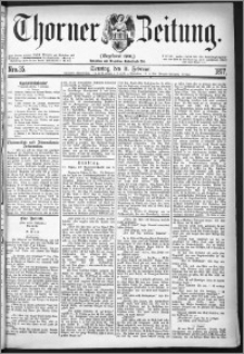 Thorner Zeitung 1877, Nro. 35 + Beilage