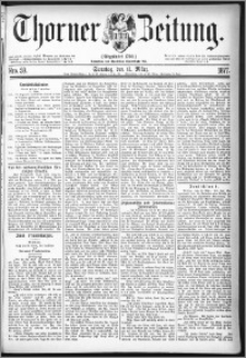 Thorner Zeitung 1877, Nro. 59 + Beilage