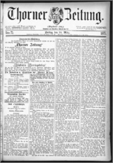 Thorner Zeitung 1877, Nro. 75