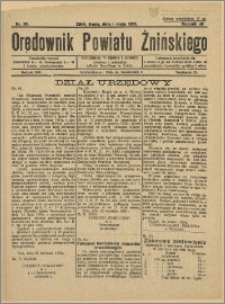 Orędownik Powiatu Żnińskiego 1935 Nr 10