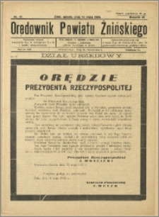 Orędownik Powiatu Żnińskiego 1935 Nr 12