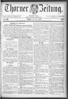 Thorner Zeitung 1877, Nro. 148
