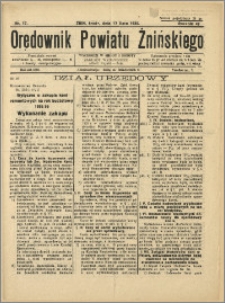 Orędownik Powiatu Żnińskiego 1935 Nr 17