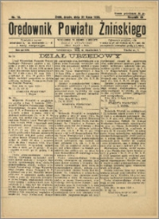 Orędownik Powiatu Żnińskiego 1935 Nr 19