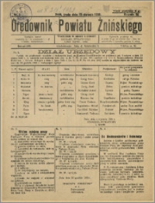Orędownik Powiatu Żnińskiego 1936 Nr 1